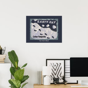 Jorddagen - Kolavtryck Poster