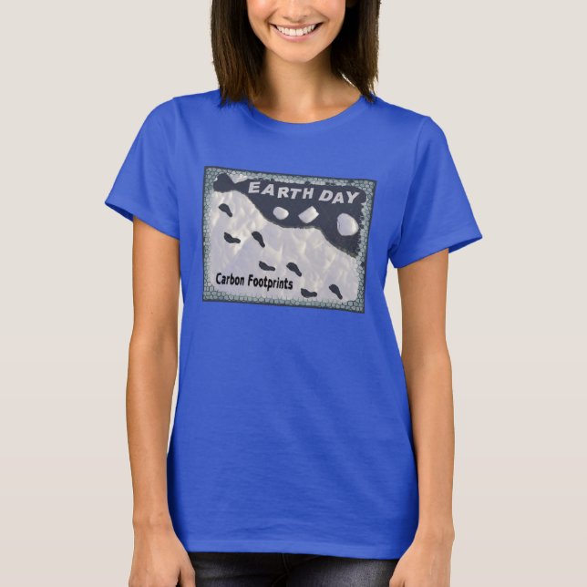 Jorddagen - Kolavtryck T-shirt (Framsida)