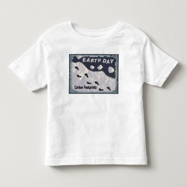 Jorddagen - Kolavtryck Tee Shirt (Framsida)