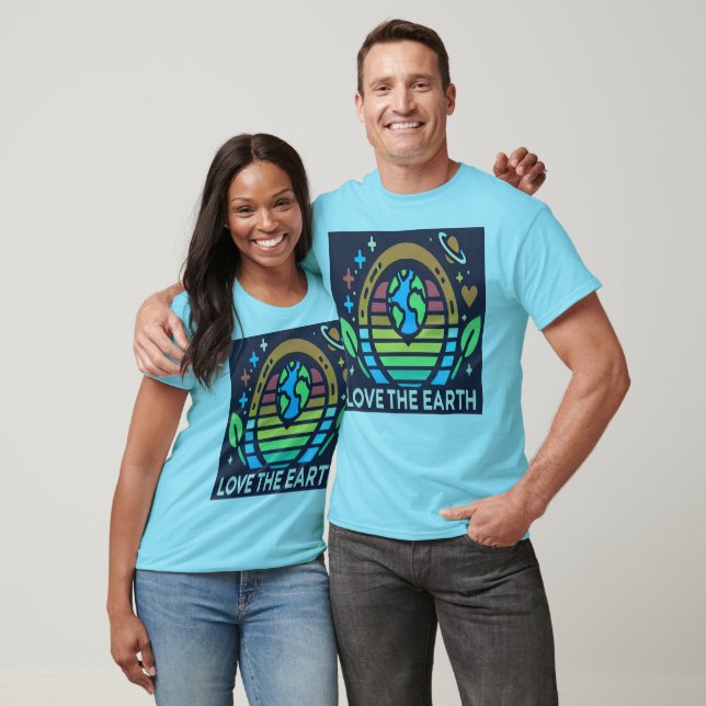 Jorddagen Manar hållbar planet Kärlek T Shirt (Unisex)