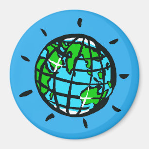 Jorddagen - Planeten EARTH - Conservation - Ecolog Magnet