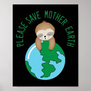 Jorddagen Snälla Spara Mor jorden Gråter Poster