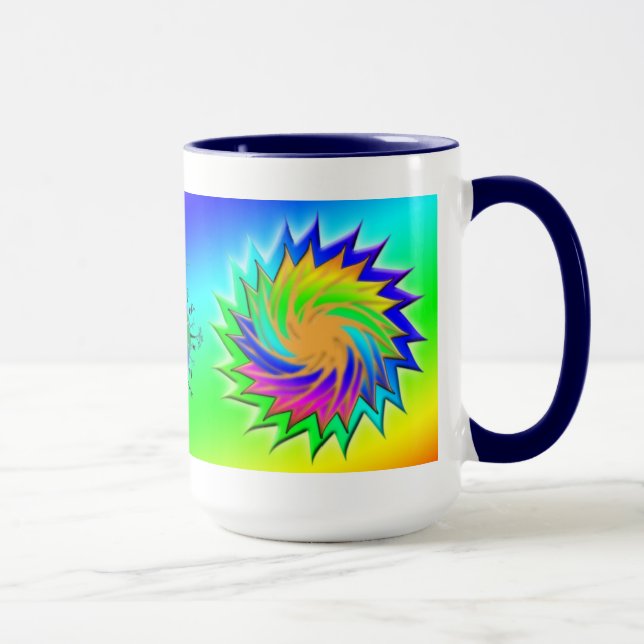 Jorddagen ~ Sunburst Mugg (Höger)