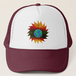 Jorddagen ~ Sunset Truckerkeps