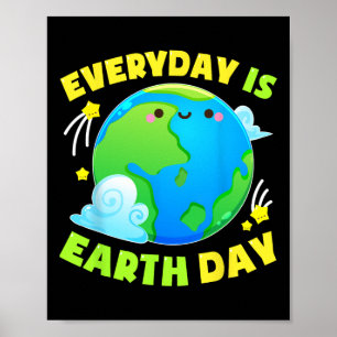 Jorddagen T Shirt for Women Manar Kids Earth Day Poster