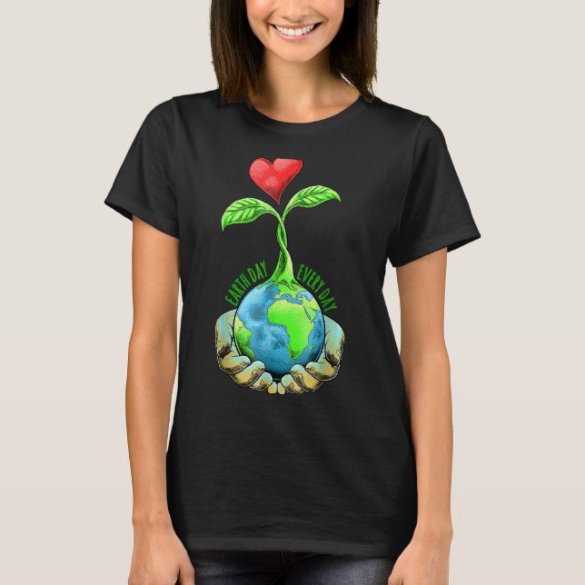 Jorddagen - vardag - dag t shirt (Framsida)