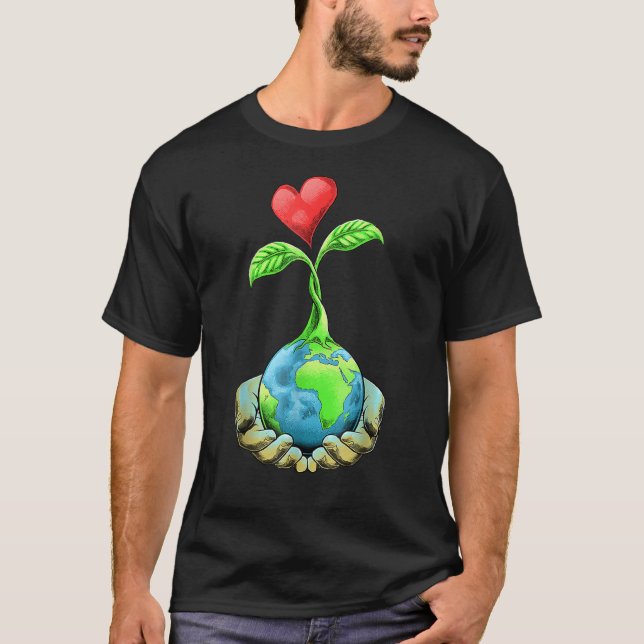 Jorddagen - vardag - dag t shirt (Framsida)