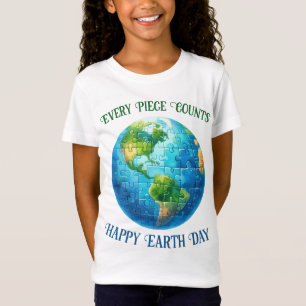 Jorddagen varje Biet räknas till Lycklig Jorddagen T Shirt