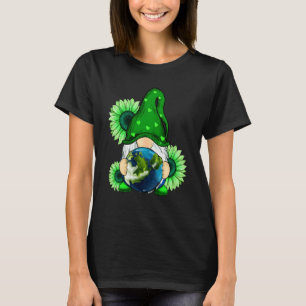 Jorddagen varje dag Gnome Planet Solroslärare T Shirt