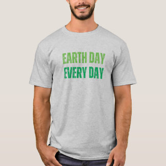 Jorddagen varje dag - Grönt T-shirt