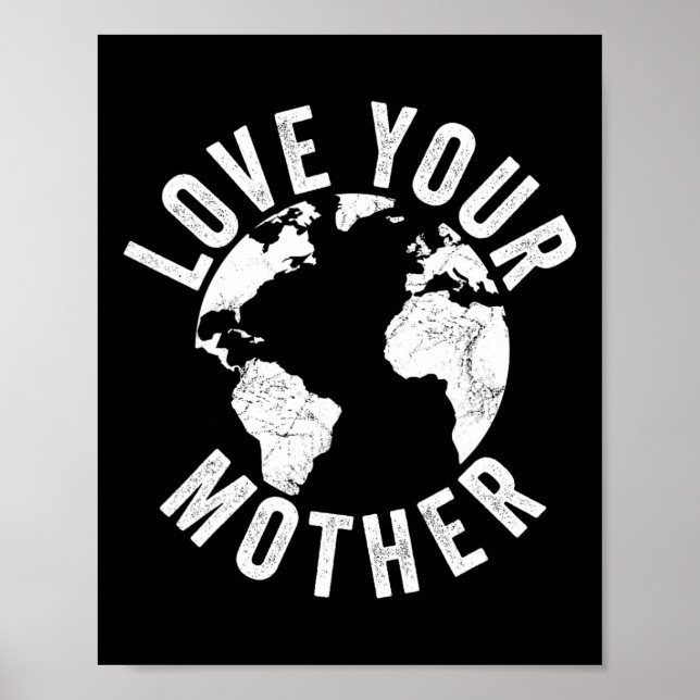 Jorddagen varje dag Kärlek er planeten Enviro för  Poster (Framsidan)