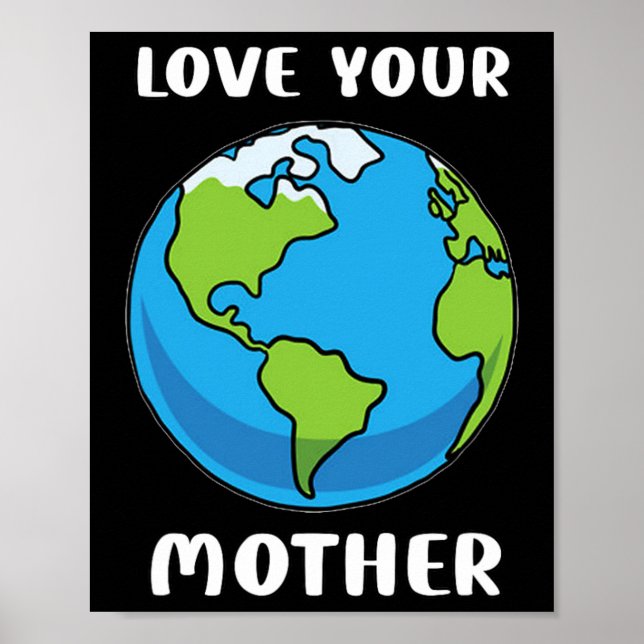 Jorddagen varje dag Kärlek er planeten Enviro för  Poster (Framsidan)