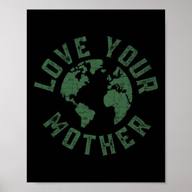 Jorddagen varje dag Kärlek er planeten Enviro för  Poster (Framsidan)