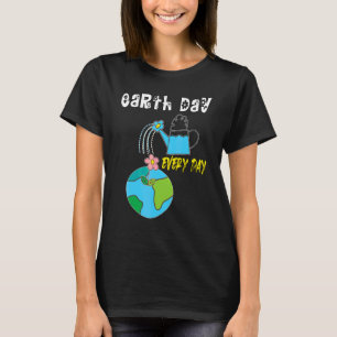 Jorddagen varje dag, planetens miljö t shirt