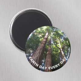Jorddagen varje dag, Redwood Träd Magnet