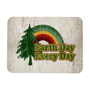 Jorddagen varje dag, Retro Rainbow Magnet