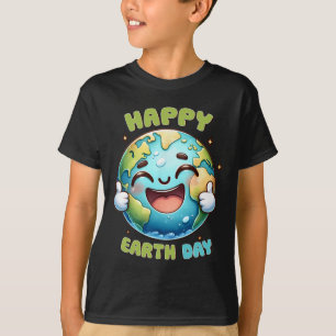 Jorddagen varje dag Retro Vintage Manar Kvinnor Ki T Shirt