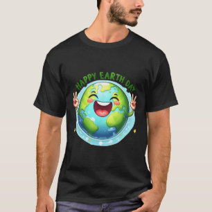 Jorddagen varje dag Retro Vintage Manar Kvinnor Ki T Shirt