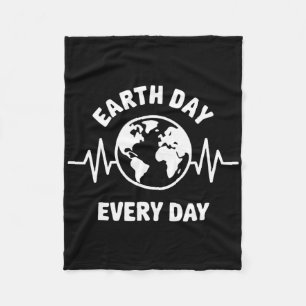 Jorddagen varje dag Shirt Manar Women Kids Earth D Fleecefilt