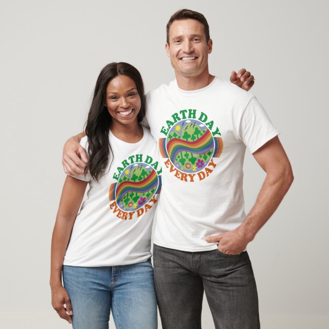 Jorddagen varje dag t shirt (Unisex)