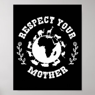 Jorddagens gåva respekterar din Mor-natur Älskare Poster