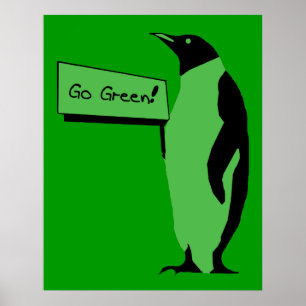Jorddagpingvin Poster