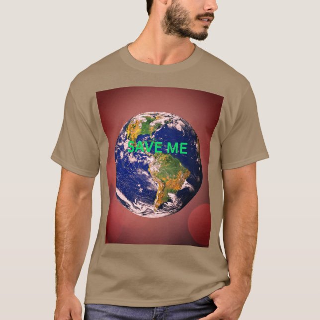 JORDDAGS MEDDELANDE  T SHIRT (Framsida)