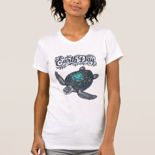 Jorddags T-shirt-design med gammaldags gravyr av h T Shirt