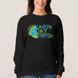 Jorddags T-shirt Global Uppvärmning Klimatförändri