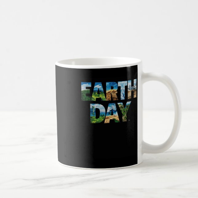 Jorddagsmiljöskydd Bevara träd & Kaffemugg (Höger)
