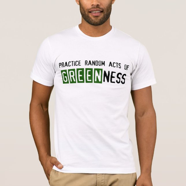 Jorddagt-skjortor T-shirt (Framsida)