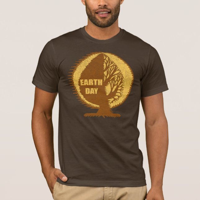 JorddagT-tröja Tee Shirt (Framsida)