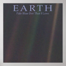 JORDE BLEK BLUE DOT POSTER