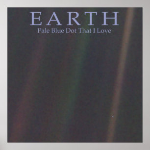 JORDE BLEK BLUE DOT POSTER