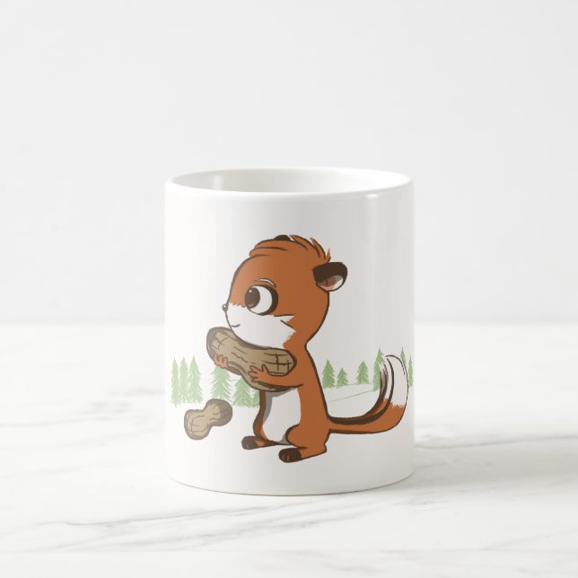 Jordekorre- & jordnötklassikermugcup kaffemugg (Center)