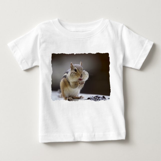 Jordekorre med det fulla fotoet för kinder t-shirt (Framsida)