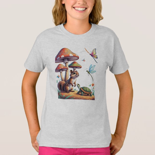 Jordekorre & Sköldpadda T Shirt (Framsida)