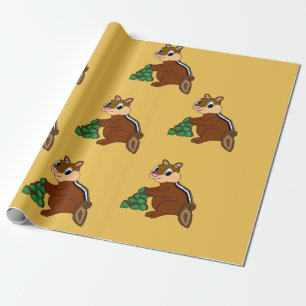 Jordekorredesign som slår in papper presentpapper