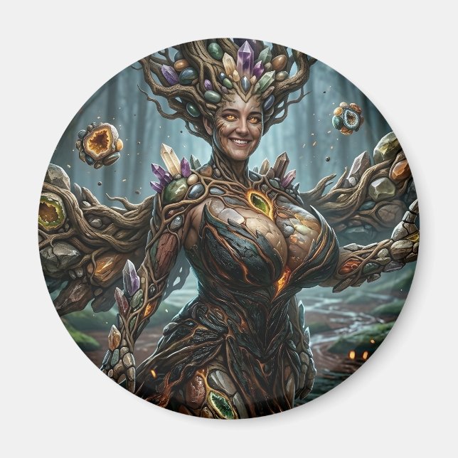 Jordelemental Magnet (Framsidan)