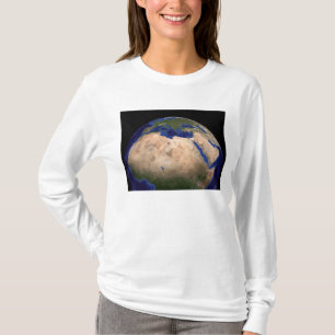 Jorden 3 för blåttmarmornästa generation tee shirt