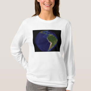 Jorden 8 för blåttmarmornästa generation tee shirt