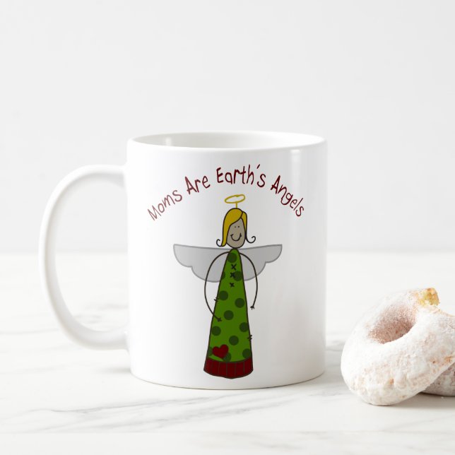  Jorden Angel Kaffemugg (Med munk)