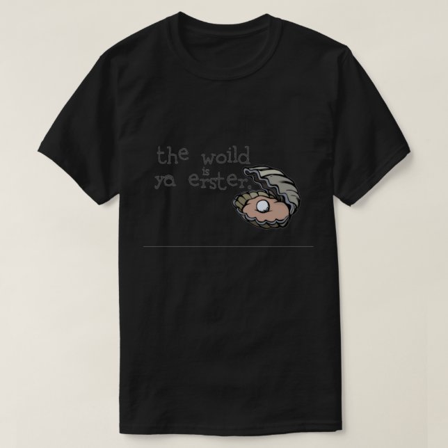 Jorden är en erster - Newsies Sticker T Shirt (Design framsida)