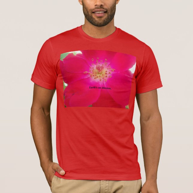 Jorden är en illusion tee (Framsida)