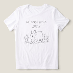 Jorden är Herrens Kristna T Shirt