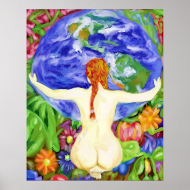 Jorden är min Mor Poster (Framsidan)