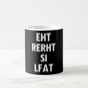 Jorden är platt kaffemugg