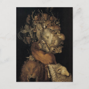 Jorden av Giuseppe Arcimboldo Vykort