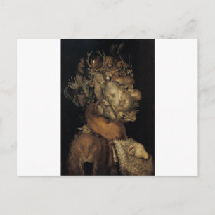 Jorden av Giuseppe Arcimboldo Vykort