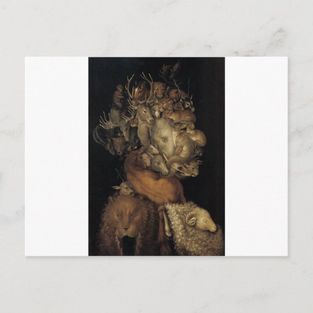 Jorden av Giuseppe Arcimboldo Vykort (Framsida)
